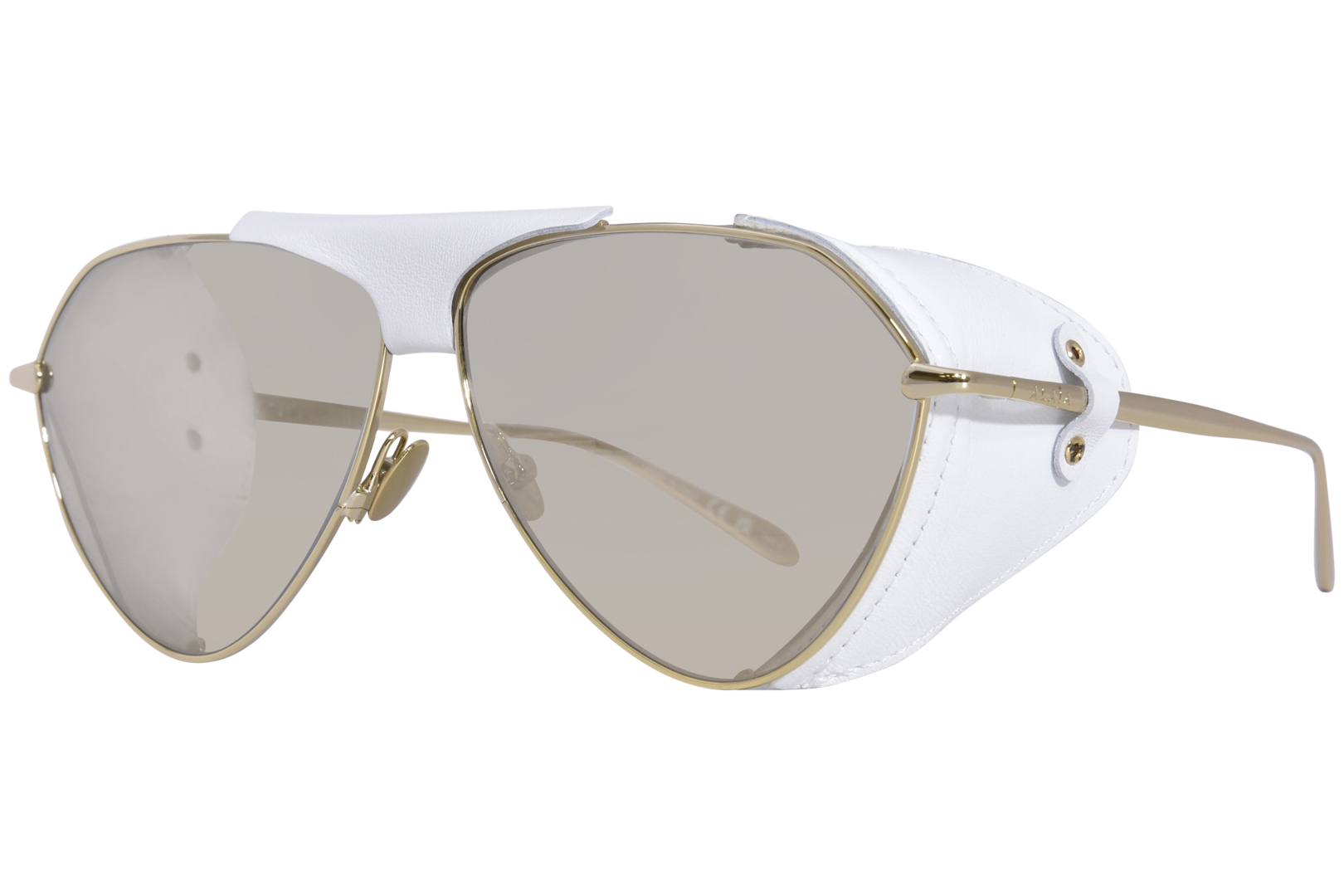 Azzedine Alaia AA0067S 002 Sunglasses Women's Gold/Gold