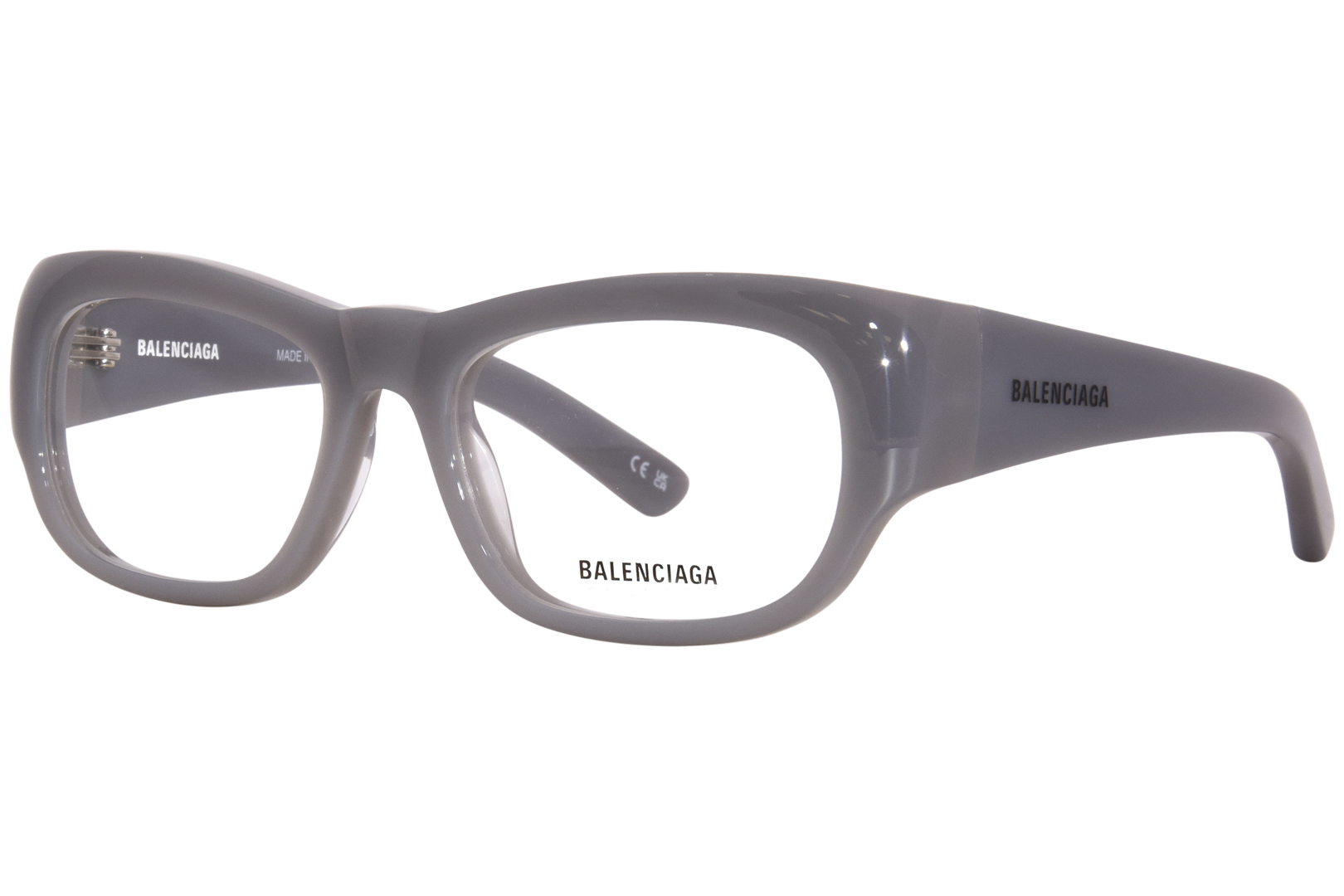 Balenciaga BB0269O 003 Eyeglasses Women's Grey Full Rim