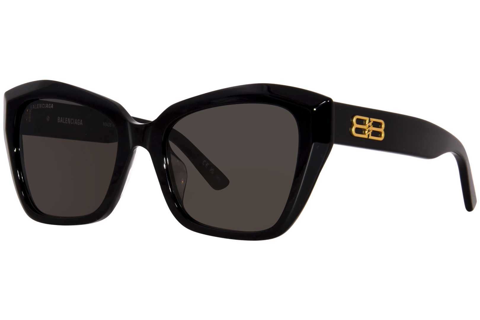 バレンシアガ BALENCIAGA BB0273SA 001 サングラス Balenciaga BB0273SA 001 Sunglasses Women's Black/Grey Cat
