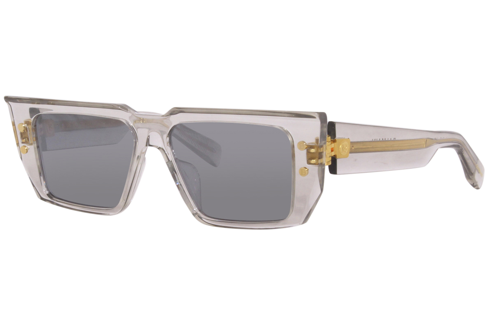 Balmain B-VI BPS-128B Sunglasses Grey Crystal/Dark Grey