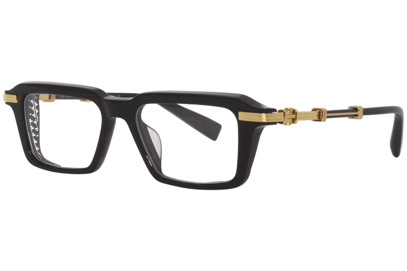 Balmain Legion-III BPX-132A Titanium Eyeglasses Black/Gold