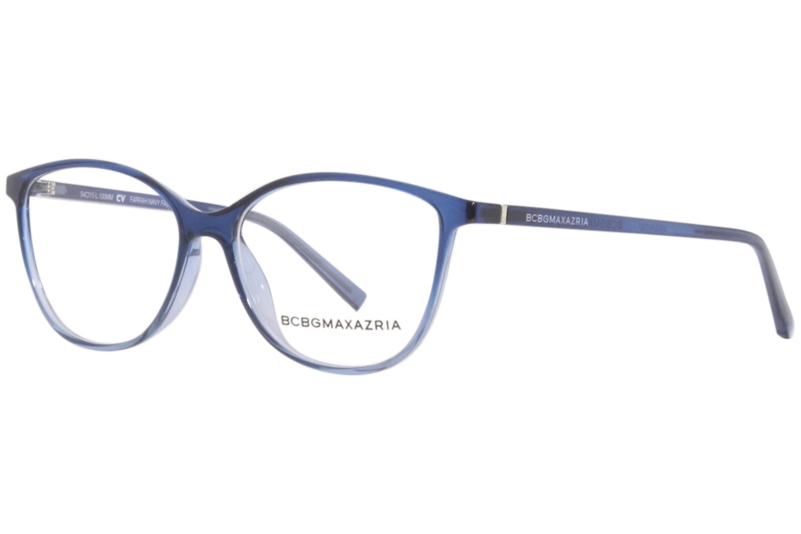 BCBGMaxazria Eyeglasses Frame Women's Farrah Navy Fade 54-15-135mm