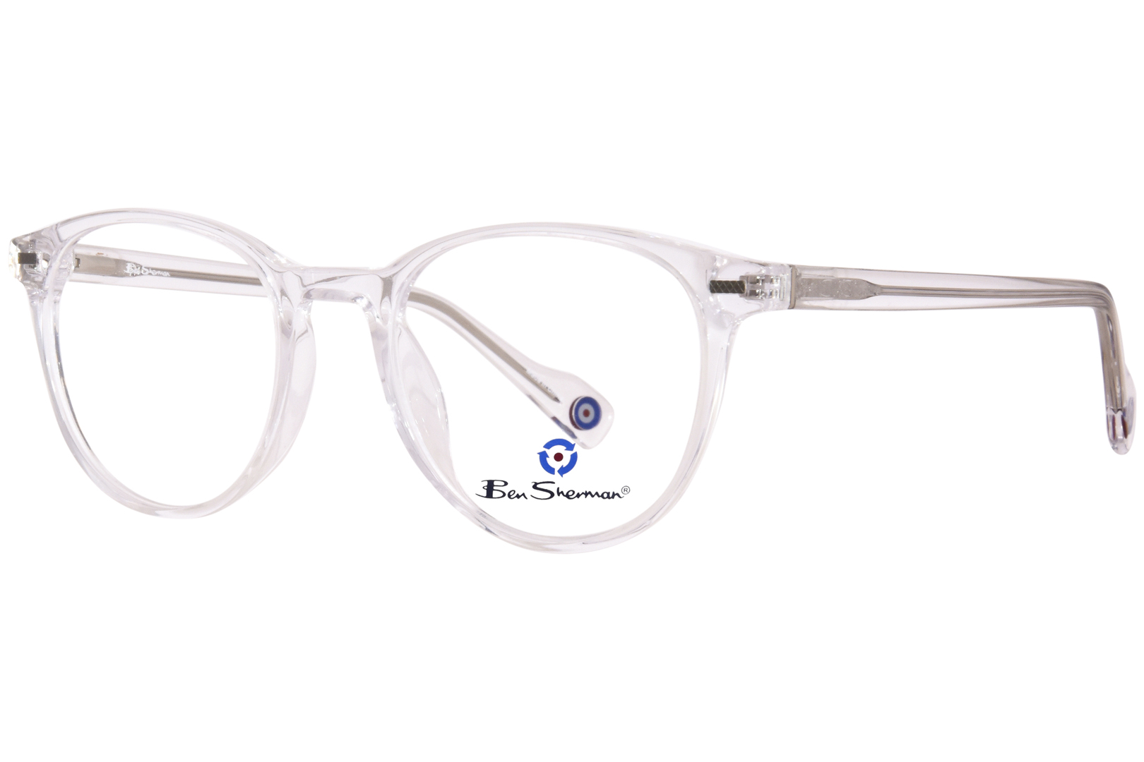 男性に人気！ Eyeglasses C04 York Sherman Ben Men's Oval Rim Full Crystal 香水(女性用)
