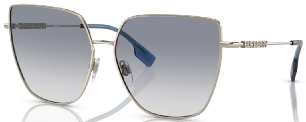 Burberry Blue label ブラウン フリル裾 ベアトップ 36 BE2367 LOUISE Eyeglasses - Burberry Authorized Retailer