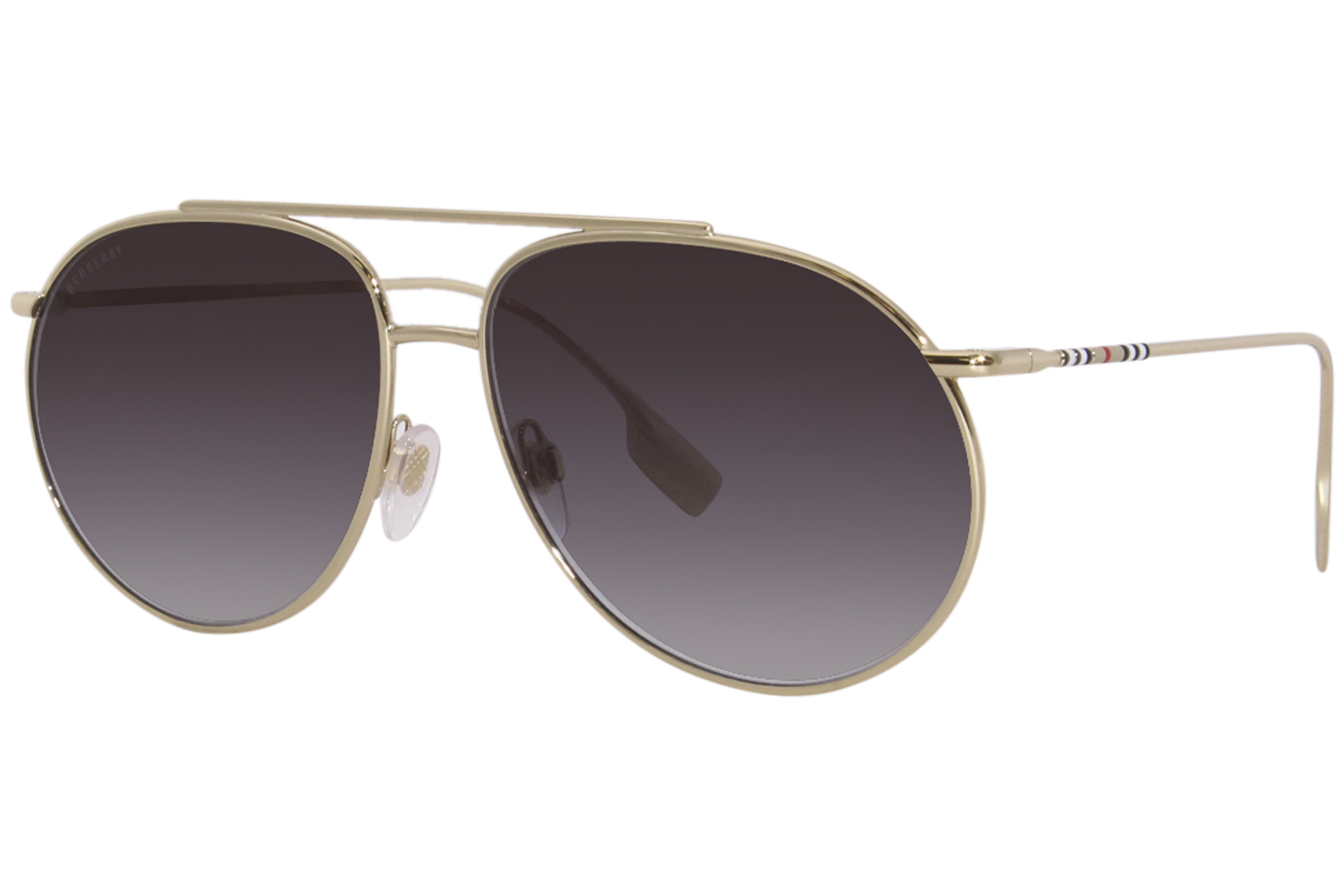 Burberry 57mm aviator sunglasses sales