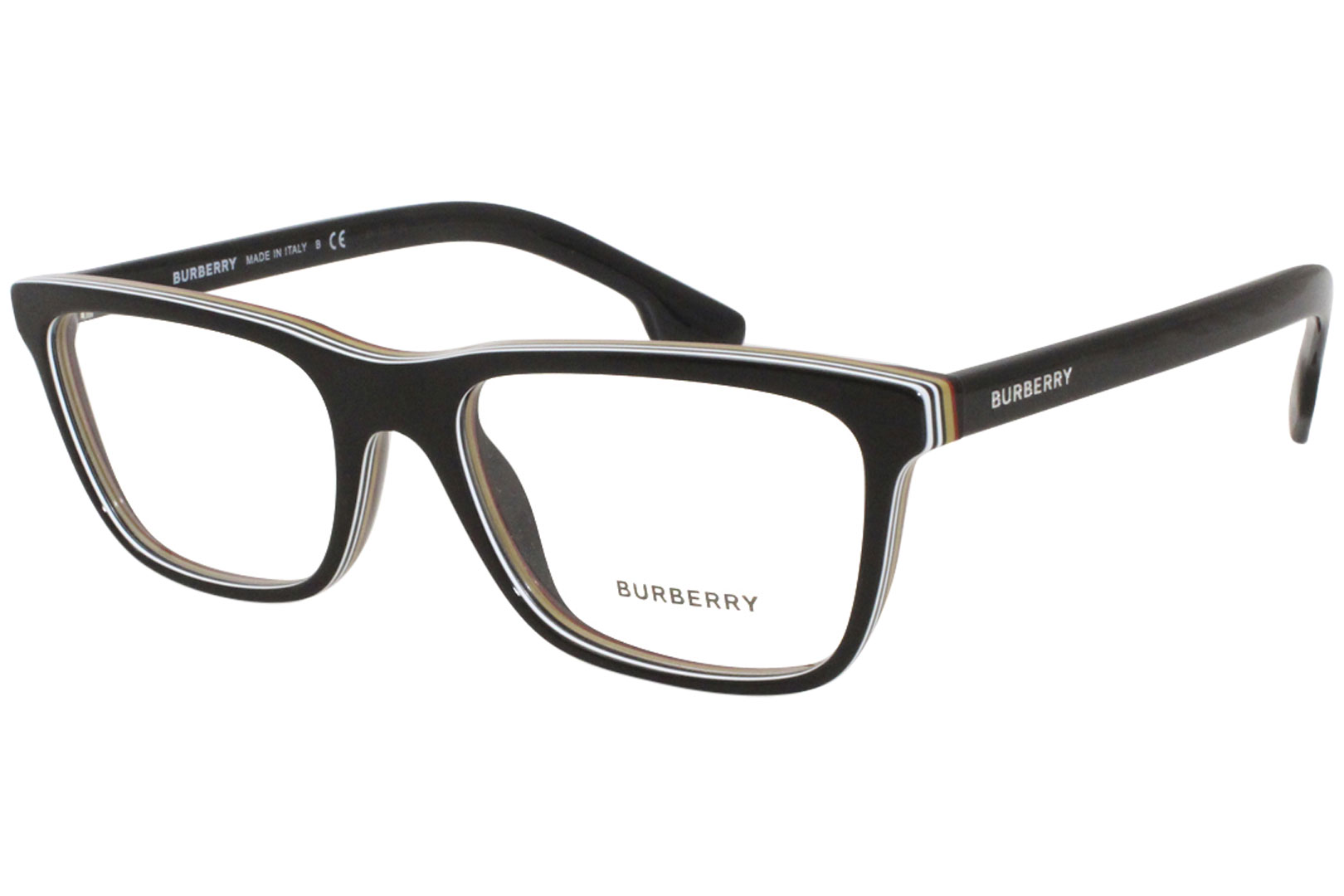 Burberry BE2292 Eyeglasses Men's Full Rim Rectangular Optical Frame  55-18-145mm 