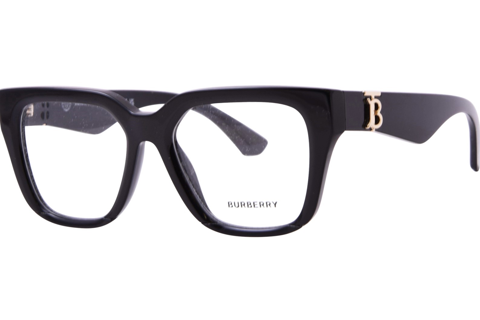 Burberry BE2403 3001 Eyeglasses Women's Black Full Rim