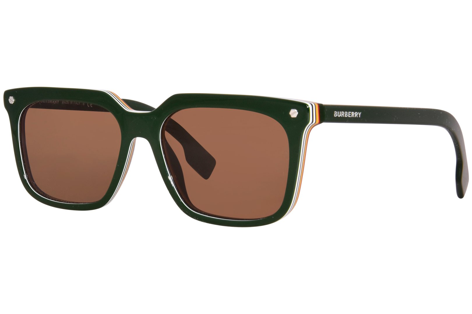 Burberry Carnaby BE4337 392773 Sunglasses Men's Green/Dark