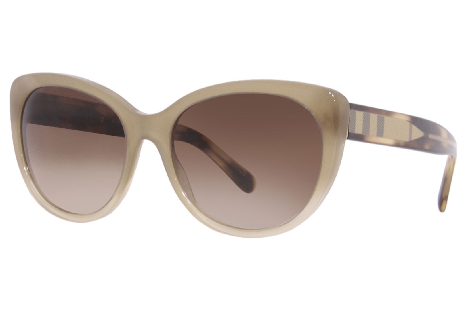 Burberry Women's B4224 B/4224 Fashion Cat Eye Sunglasses 