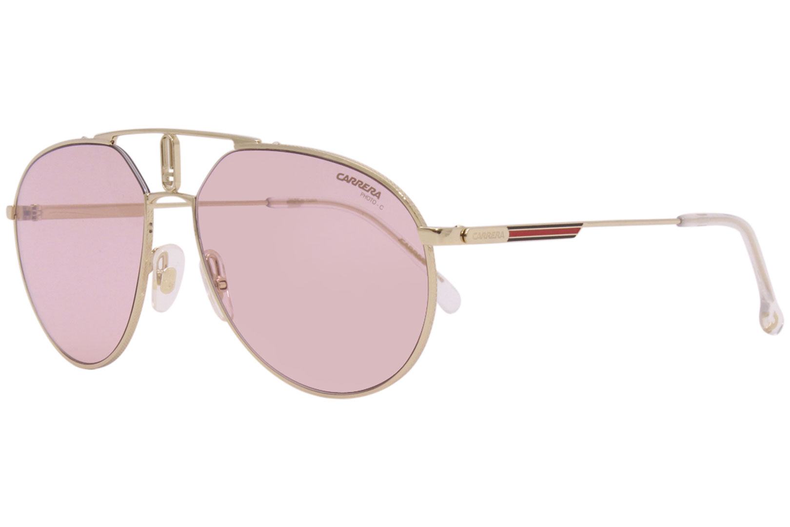 Carrera Sunglasses Men's 1025/S EYRQ4 Gold/Pink Photochromic Lenses  59-17-145mm 