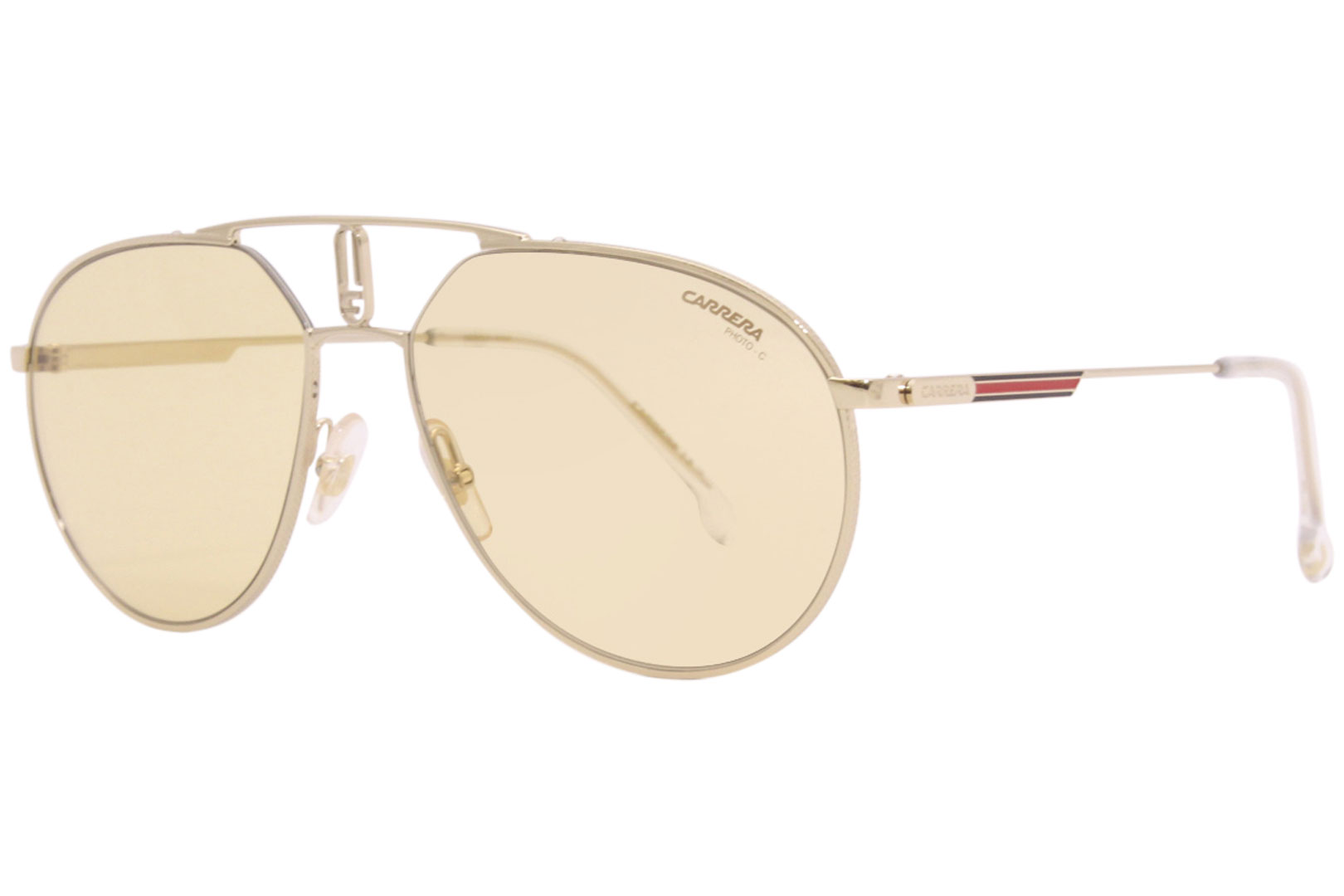 Carrera Sunglasses Men's 1025/S DYGUK Gold/Yellow Photochromic Lenses 57mm  