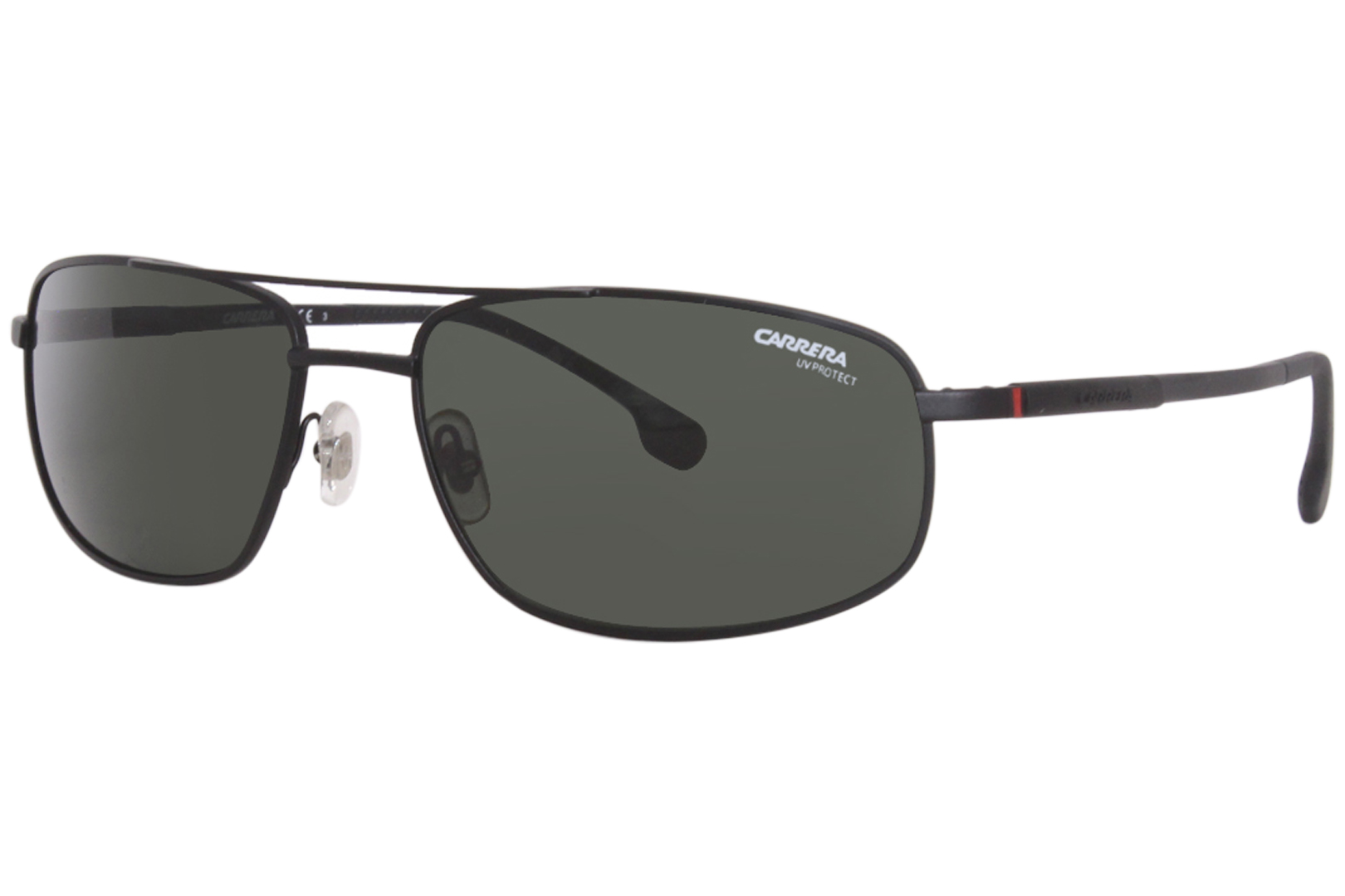 Carrera 8036/S 003QT Sunglasses Men's Matte Black/Polarized Green 62-18-135  