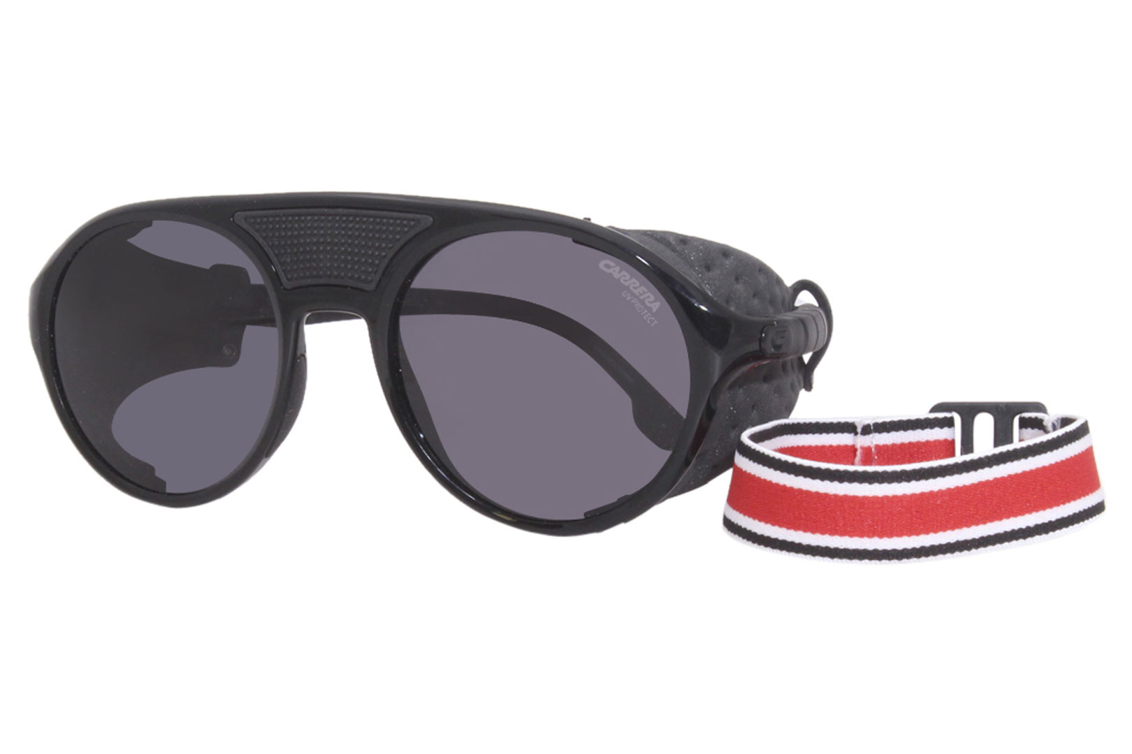 Carrera Hyperfit-19/S 807IR Sunglasses Men's Black/Grey Round Shape  54-21-140 