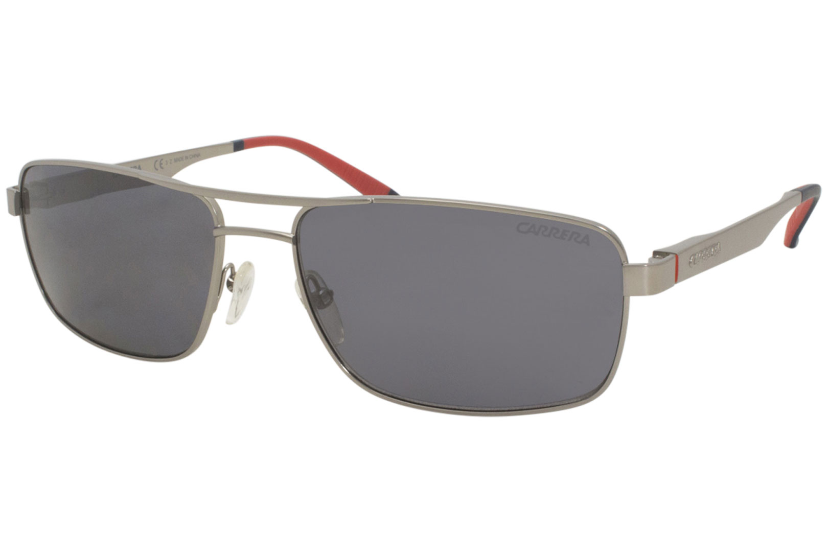 Carrera Sunglasses 8011/S R81DY Matte Ruthenium/Silver Mirror Polarized  58-16mm 