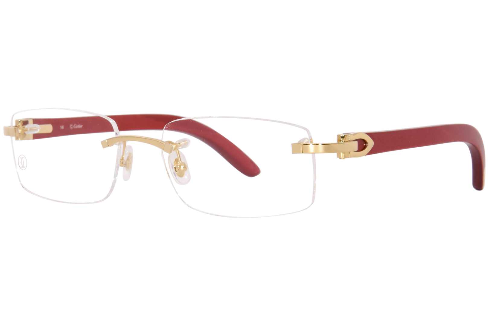CARTIER 長方形フレムメカネ CT0566O 005 Cartier CT0566O 005 Glasses - US