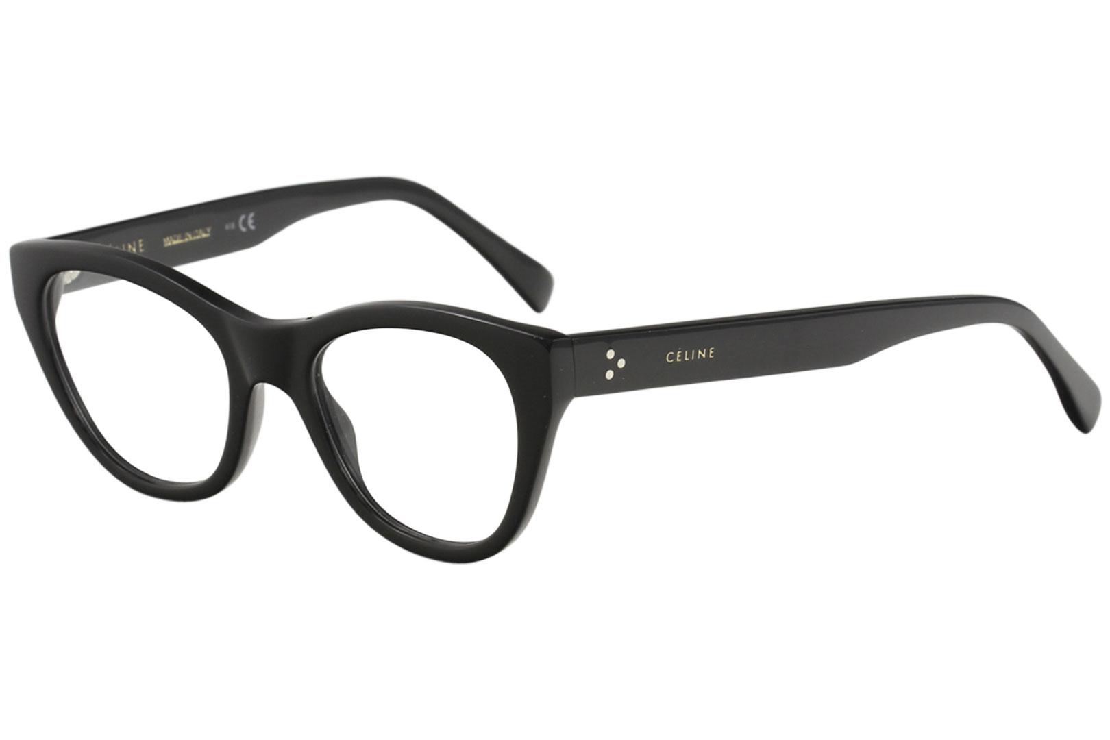 Celine Women's Eyeglasses CL50005I 001 Black Full Rim Optical Frame