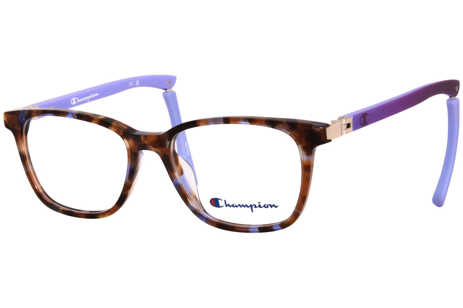 Champion Cheer C01 Eyeglasses Youth Girl's Purple Tortoise
