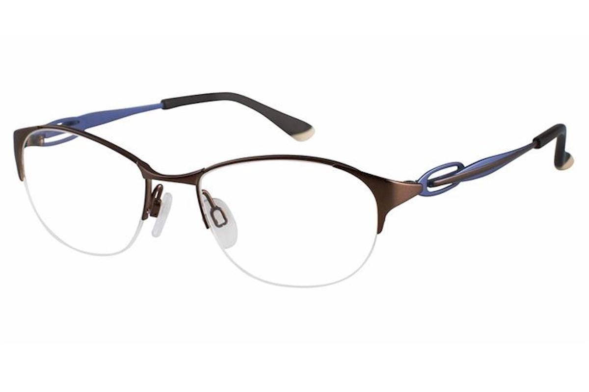 Charmant Perfect Comfort Eyeglasses TI12317 TI/12317 Titanium Optical Frame