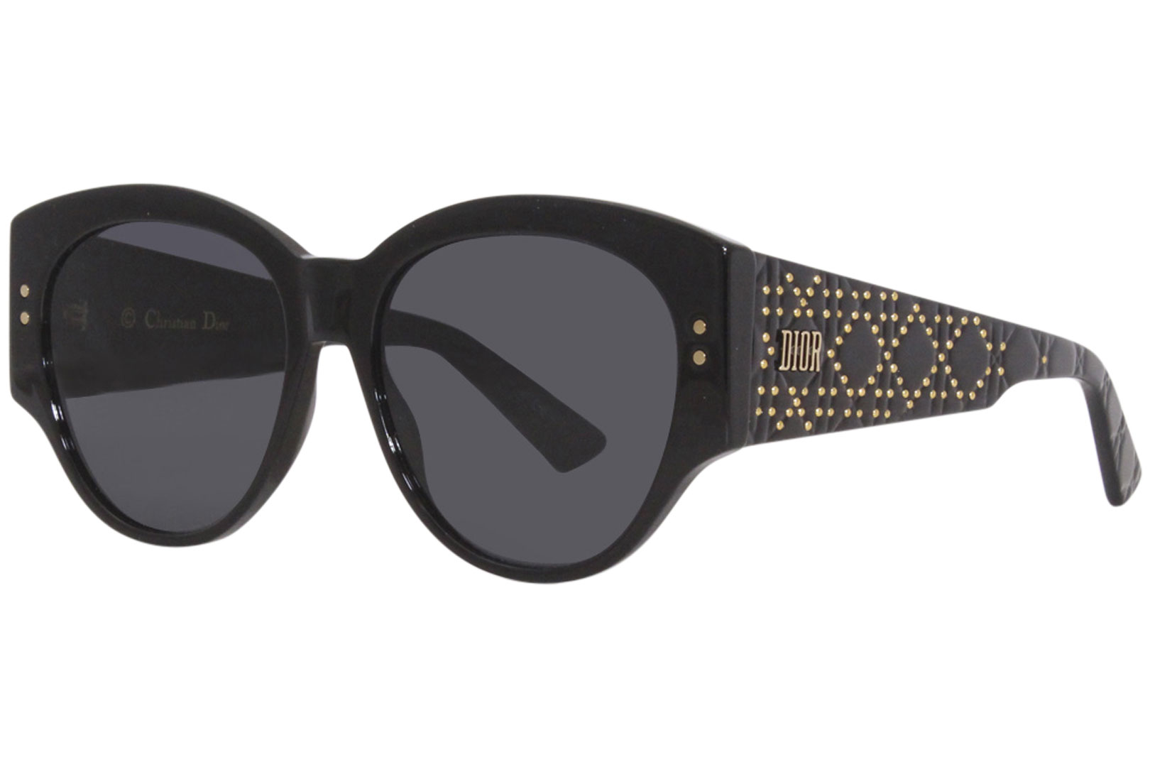 Dior Lady Studs Sunglasses In Black