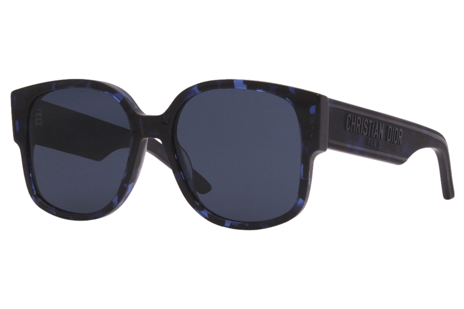 Christian Dior Sunglasses Oblique Women Plastic Blue Dark Blue