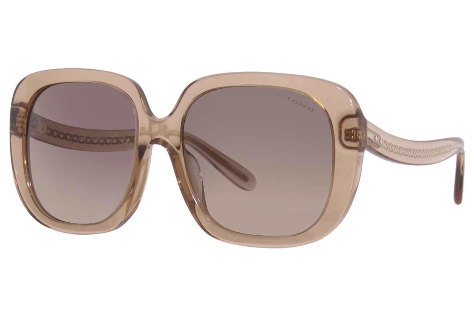 Coach Sunglasses Women's C6185 HC8323U 565413 Transparent