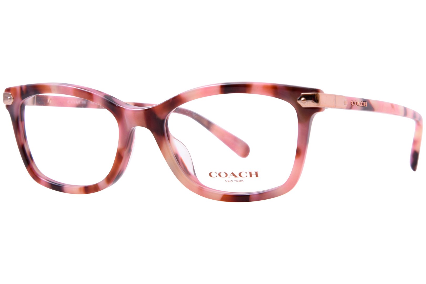 Coach HC6219U 5528 Eyeglasses Women's Rose Pearl Tortoise Coach HC6219U 5528 Eyeglasses Women's Rose Pearl Tortoise