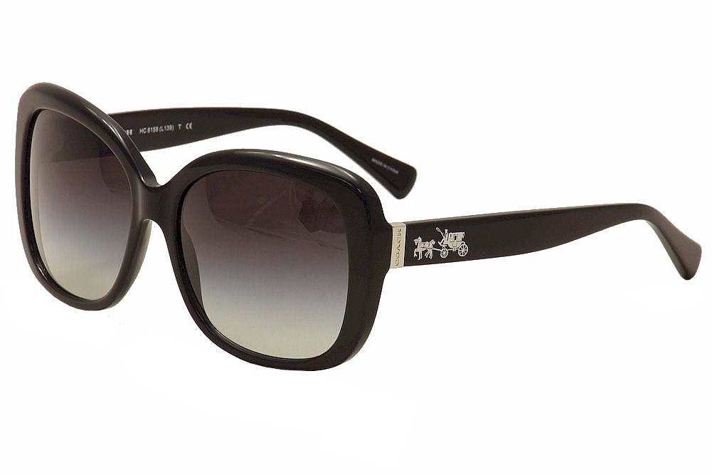 【COACH】Sunglasses, HC8158 Amazon.com: Coach Women's HC8158 Square Sunglasses, Black