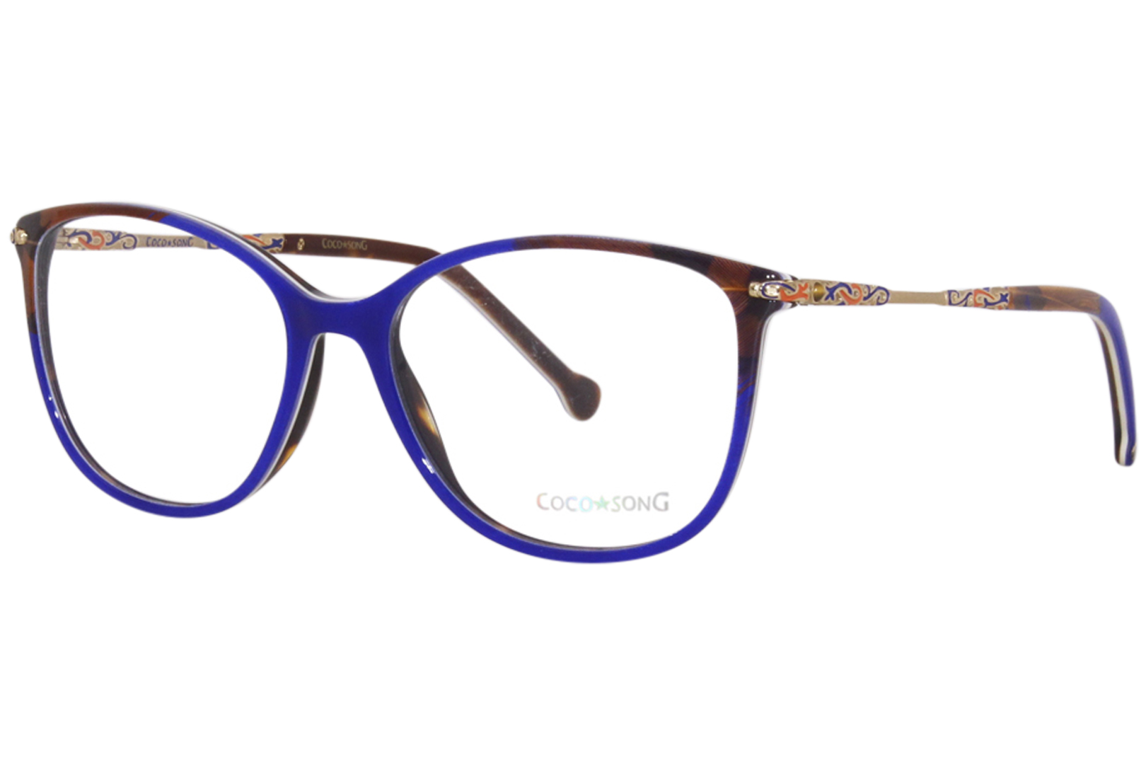 Coco Song Smile-Monkey CV293 C3 Eyeglasses Women's Blue