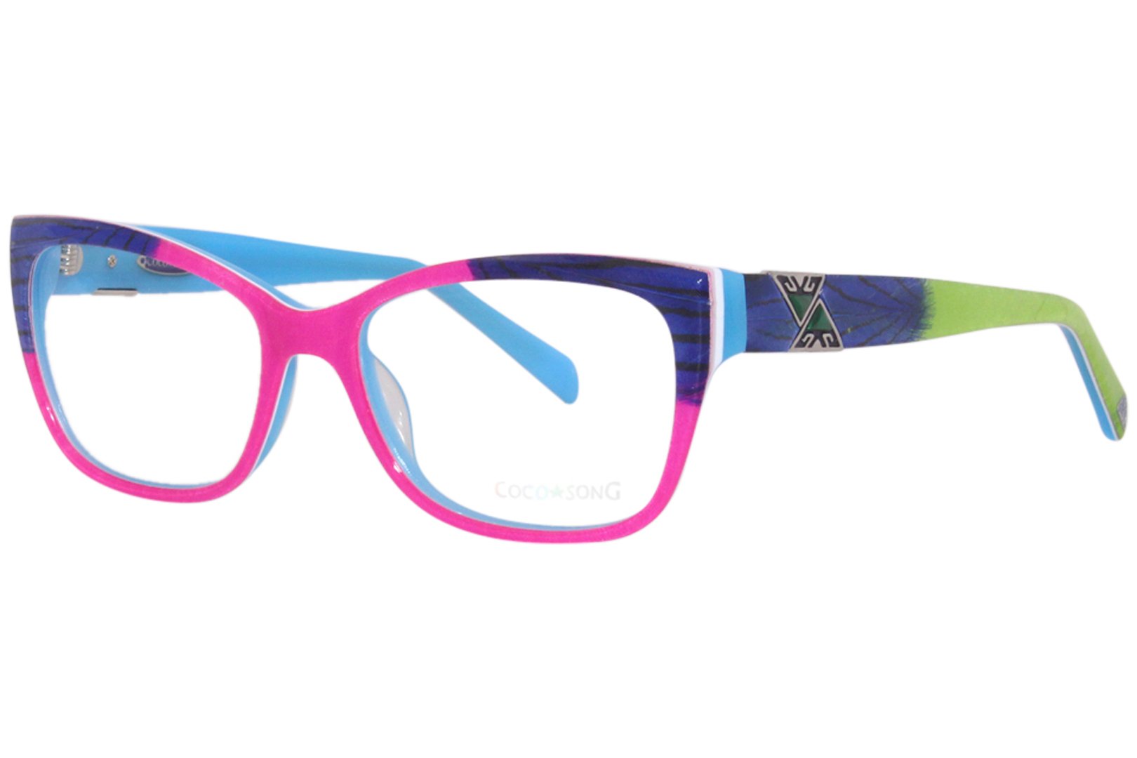 Coco Song Suspicious Life CV165-2 Eyeglasses Women's Pink