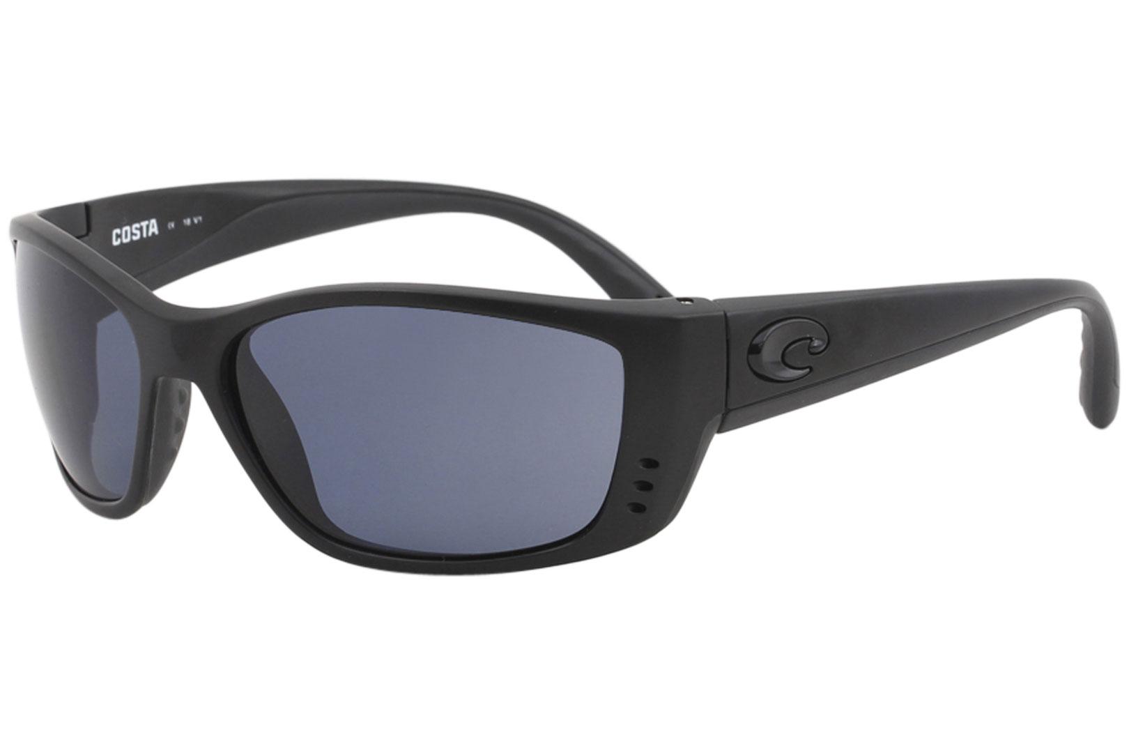 Costa Fisch Blackout Dark Grey Sunglasses