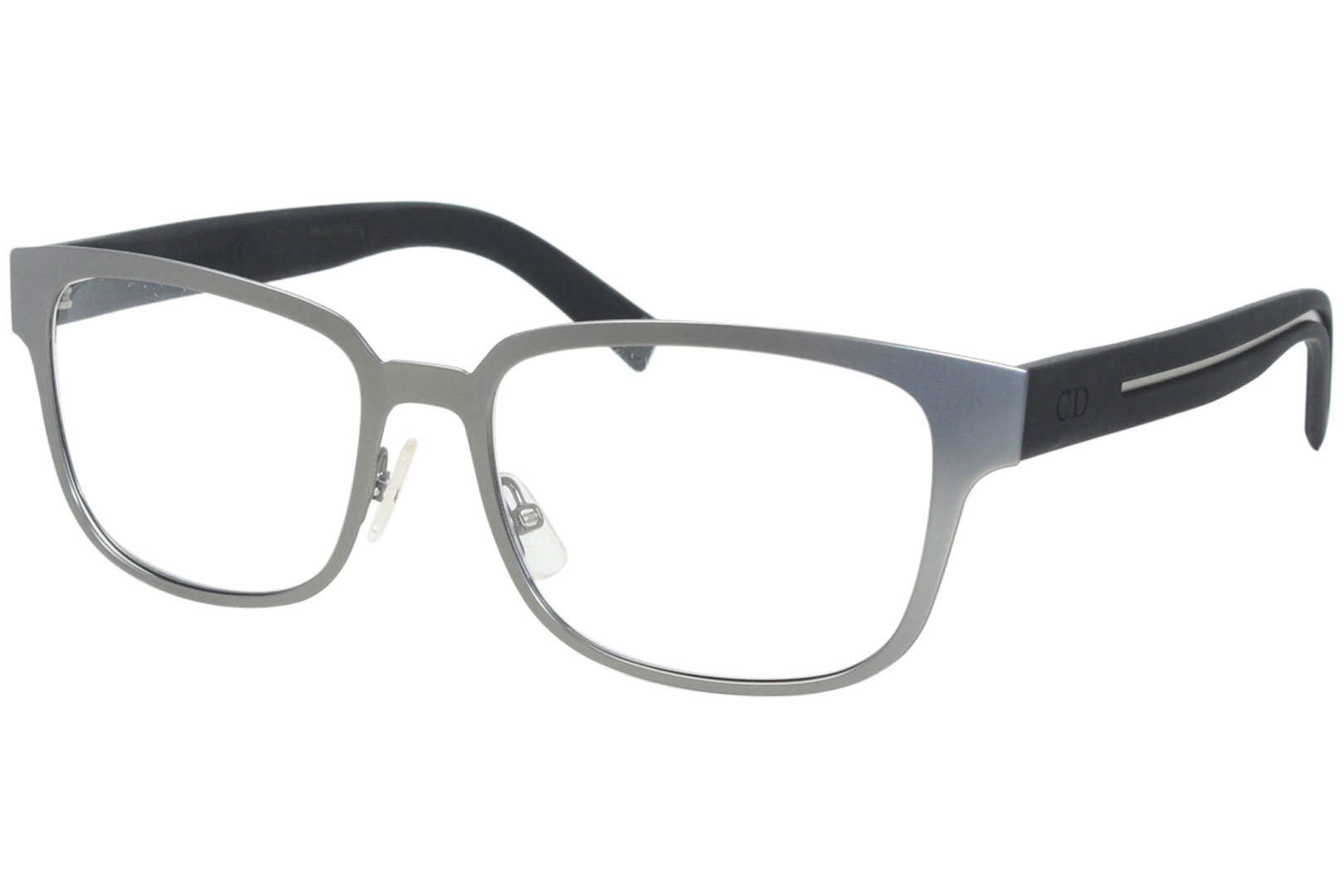 Dior Homme Dior0192 MCU Eyeglasses Men s Ruthenium Black Full Rim