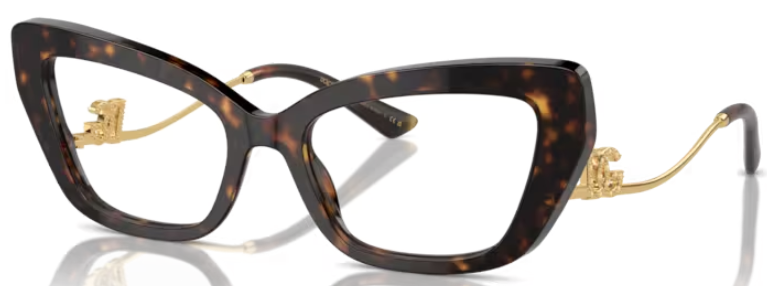 DOLCE & GABBANA キャットアイクラス DG3391B 501 Dolce & Gabbana™ DG3391B Cat-Eye Eyeglasses | EyeOns.com