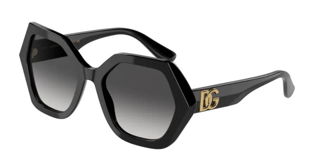 百貨店福袋 Gabbana & Dolce DG4406 Black/Grey Women's Sunglasses 501/8G 小物