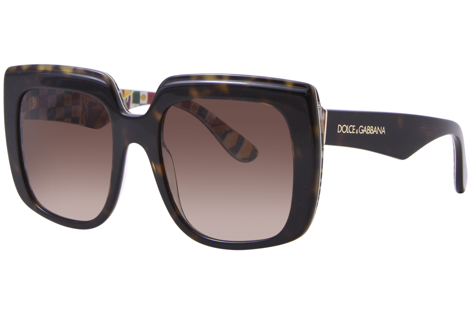 サングラス DOLCE & GABBANA Woman Sunglasses Brown DG4414 3217/13 dolce-and-gabbana-dg4414-