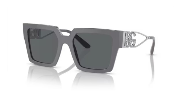 サングラス DOLCE & GABBANA Woman Sunglasses Grey 0DG4446B 309087 Dolce & Gabbana DG4446B 309087 Sunglasses Women's Grey/Dark