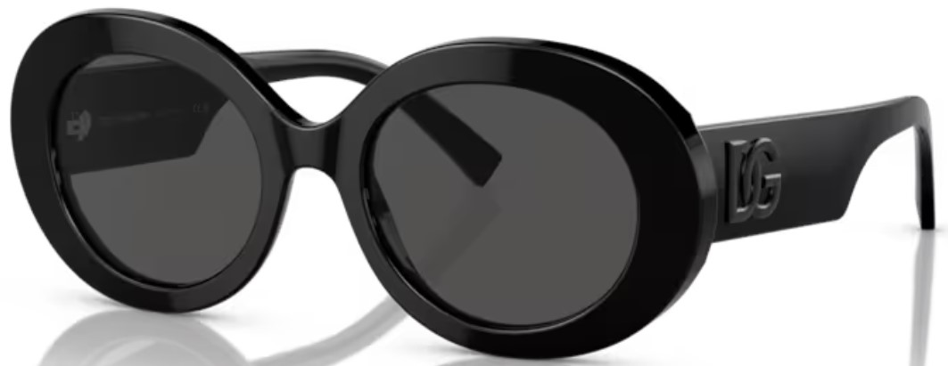 サングラス DOLCE & GABBANA Woman Sunglasses Black 0DG4442 501/87 Dolce & Gabbana™ DG4442 501/87 52 Black Sunglasses