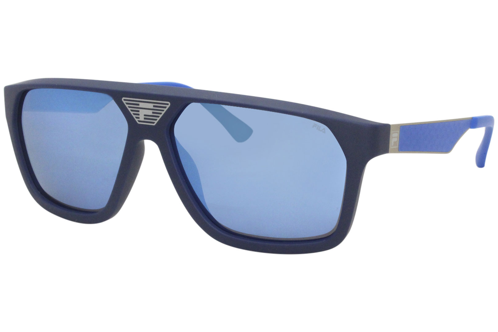 varemærke Assimilate renere Fila Sunglasses SF8496 U43P Blue/Blue Polarized 59-13-145mm | EyeSpecs.com