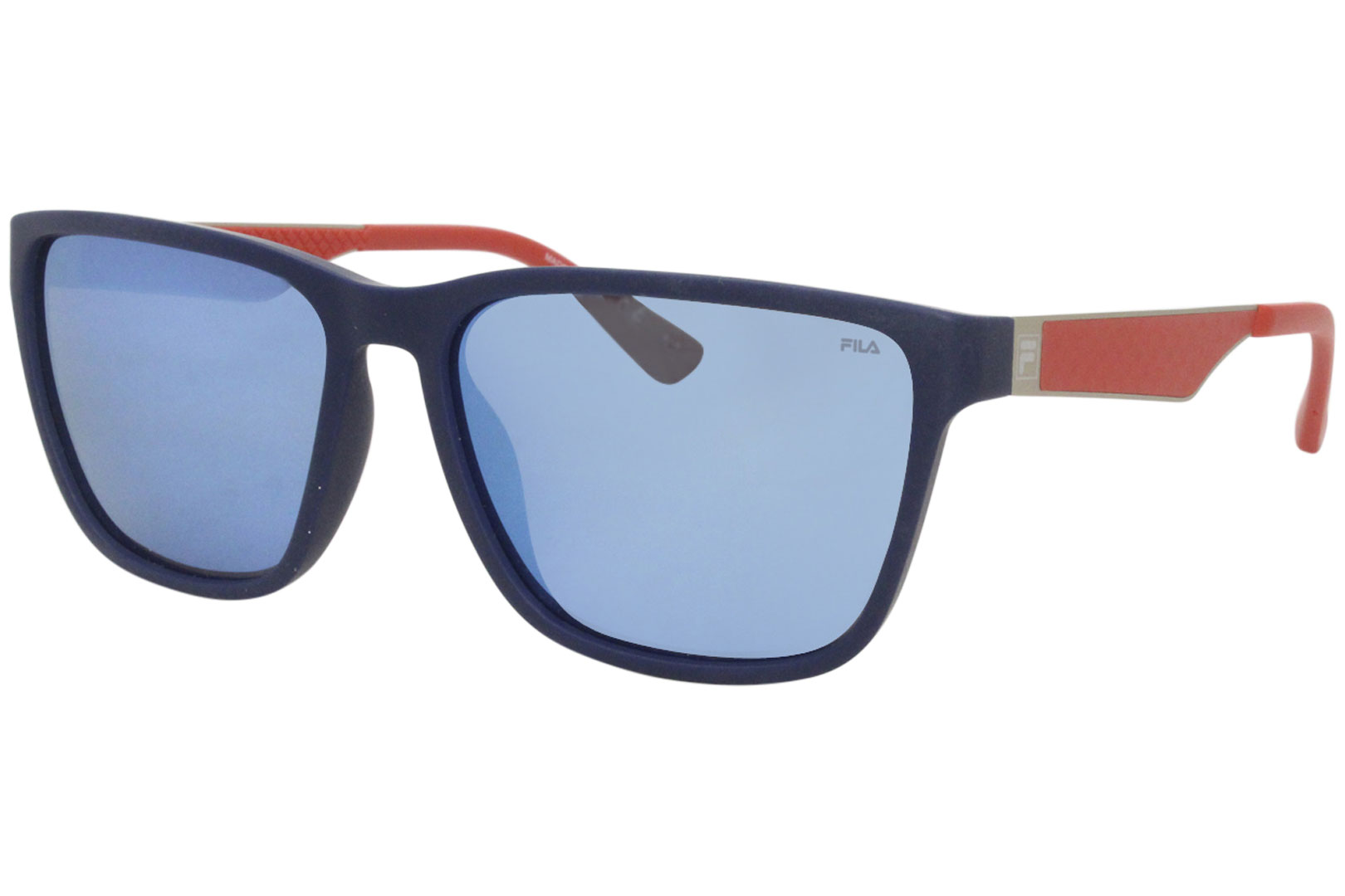 Rustik Optimal Virus Fila Sunglasses SF8497 U43P Blue/Blue Polarized 58-16-145mm | EyeSpecs.com