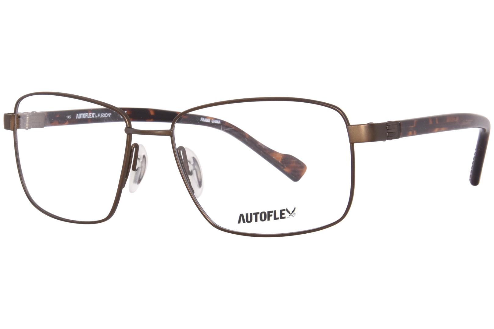 Flexon Autoflex 114 Eyeglasses Frame Men s Full Rim Square