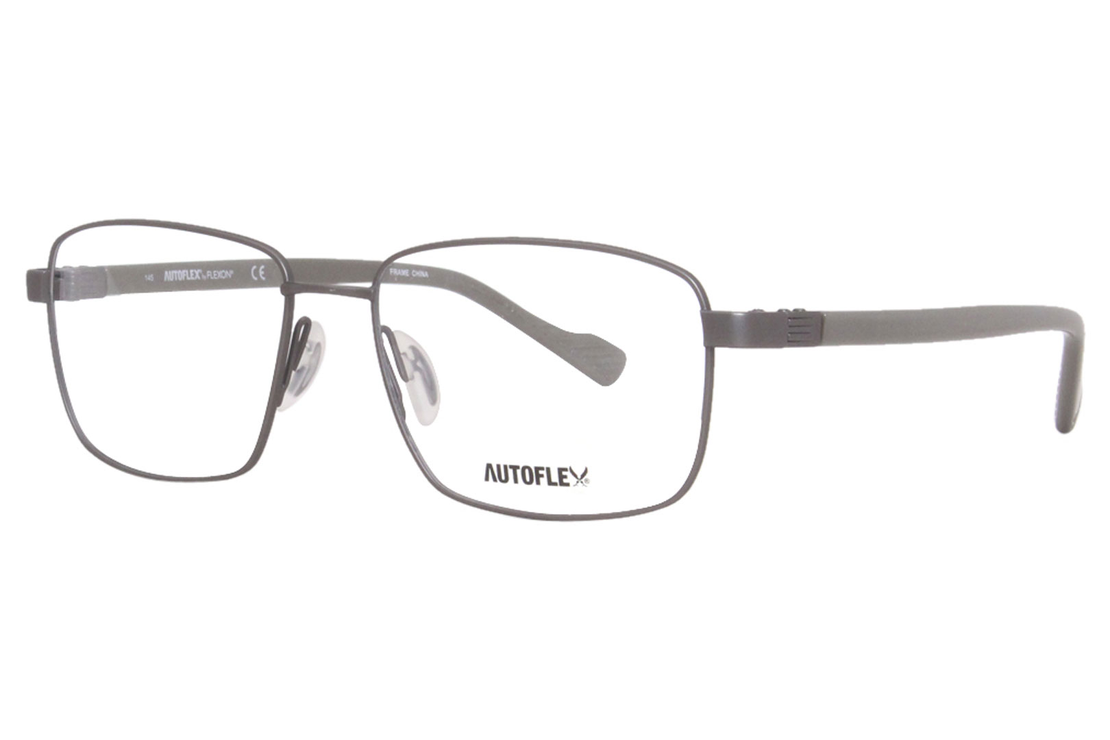 Flexon Eyeglasses Frame Men's Autoflex 114 035 Light Gunmetal/Green ...