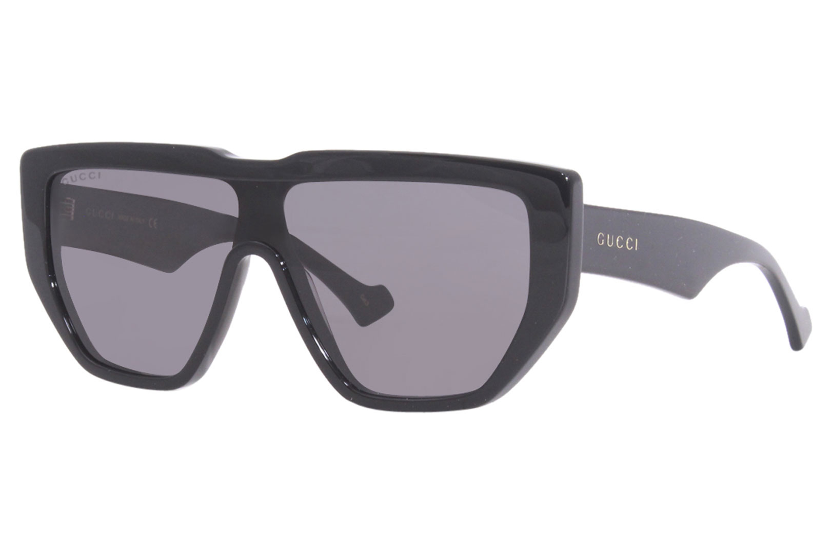 Gucci GG0997S 002 Sunglasses Men's Black/Grey Square Shape