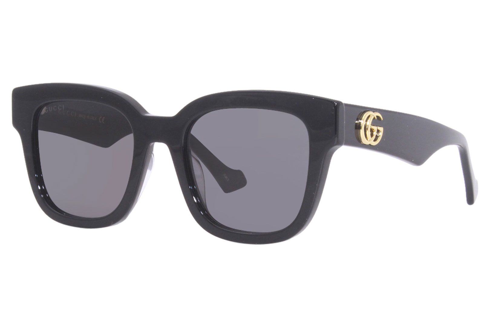 Gucci GG0998S 005 Sunglasses Women's Black/Pink/Brown Square Shape 52