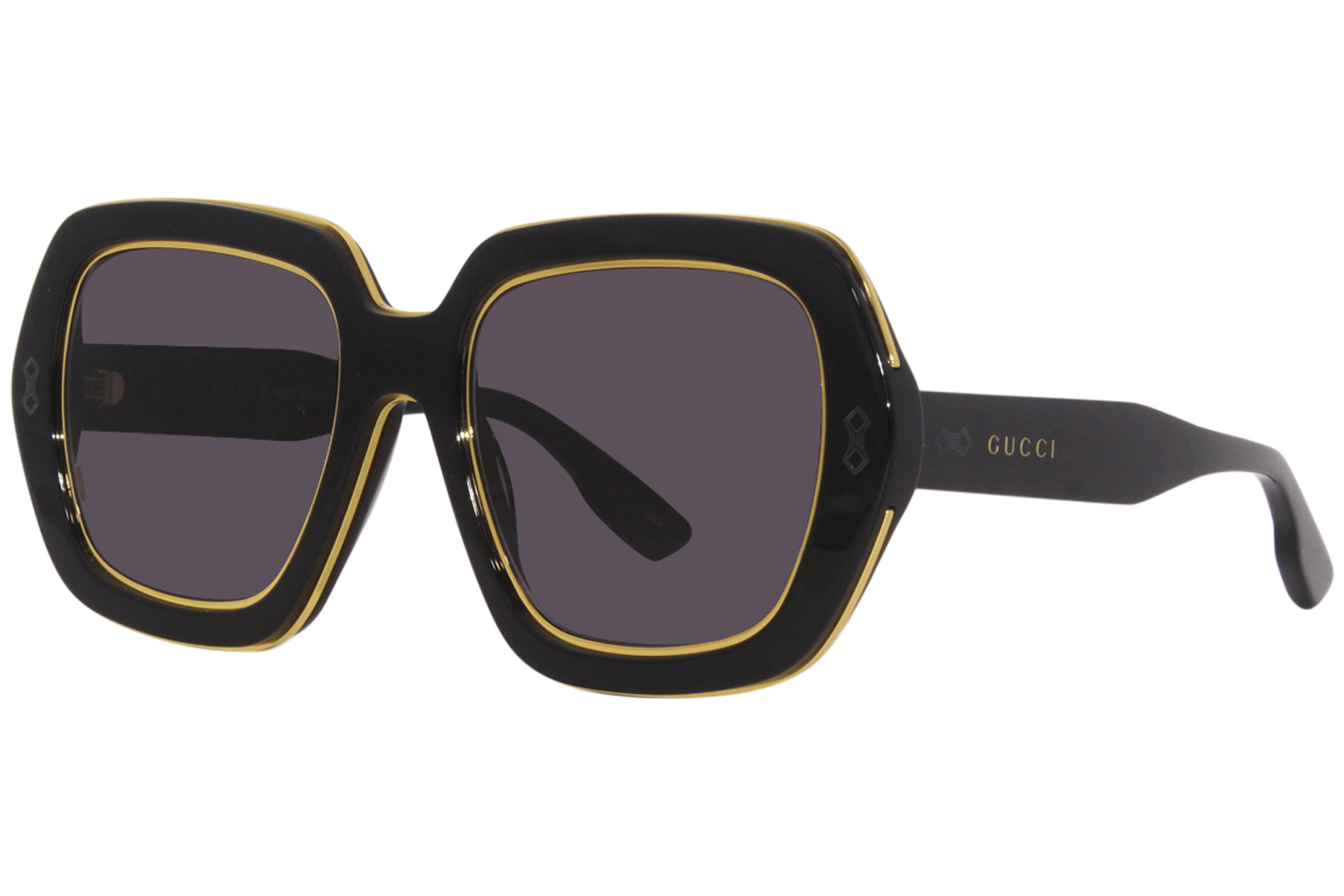 グッチ GUCCI サングラス GG0960SA-002 ブラック グレー メンズ