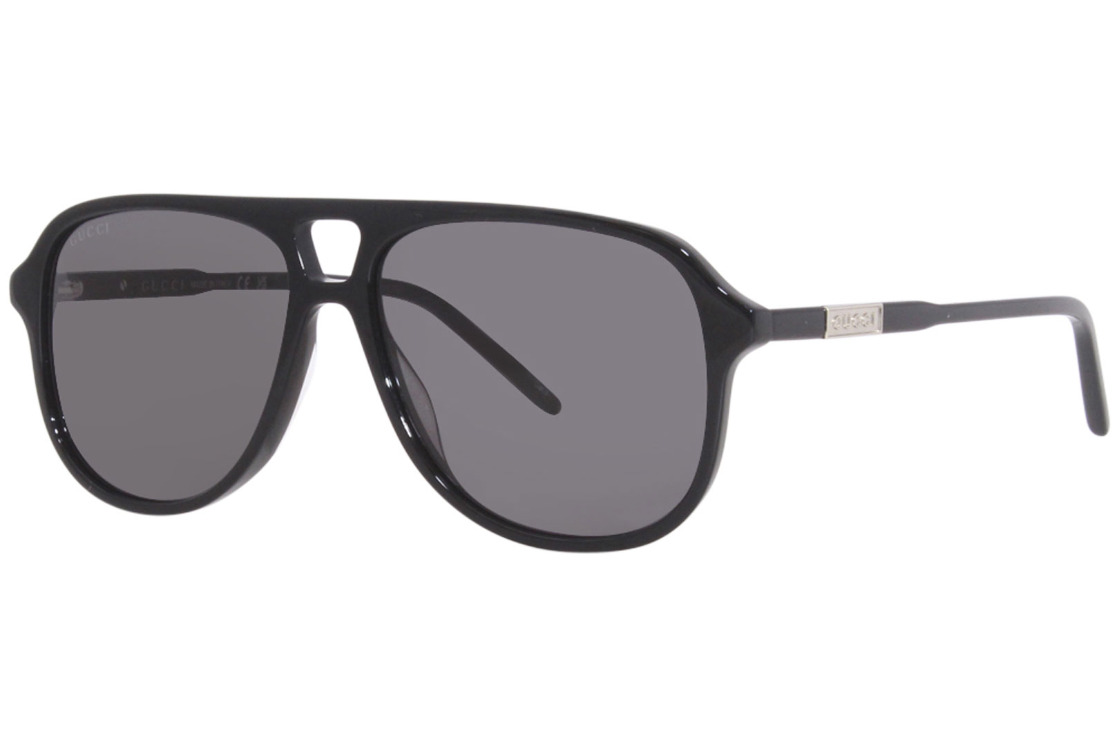 Gucci GG1156S Sunglasses Men's Pilot | EyeSpecs.com