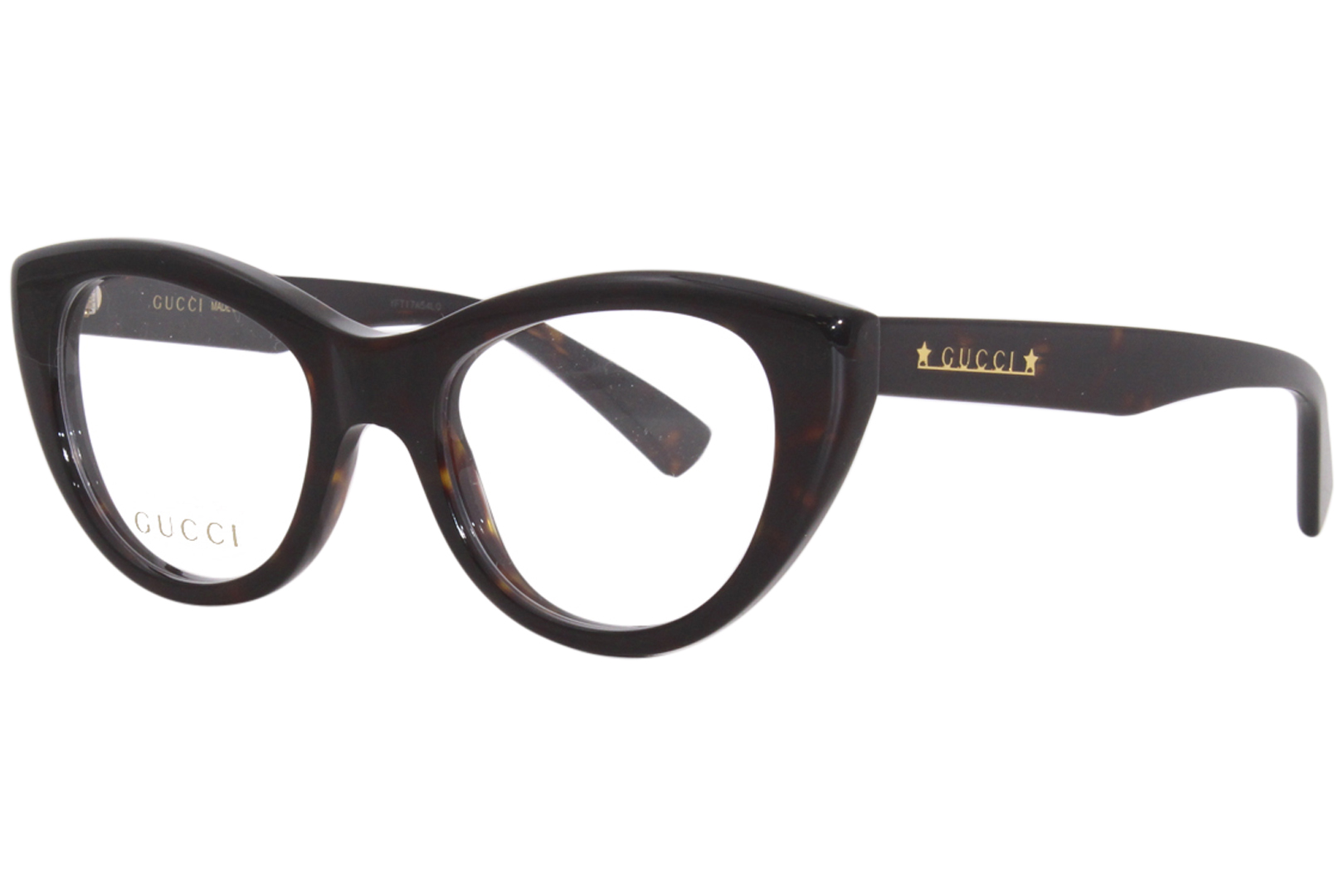 gucci eyeglasses on face