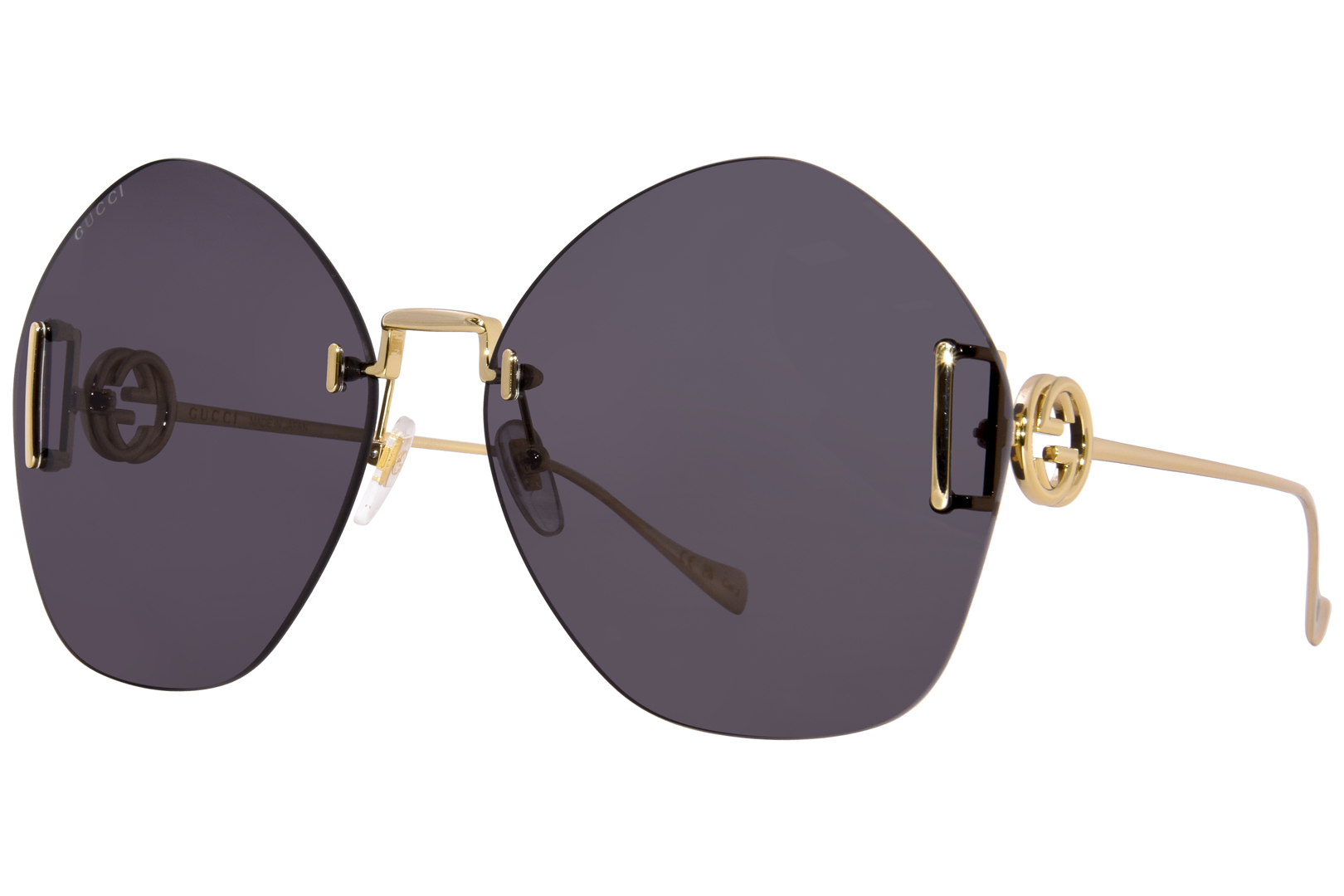 GUCCI GG 245/S サングラス 120 GUCCI sunglasses made in Italy GG 2456/S Lens color: gray