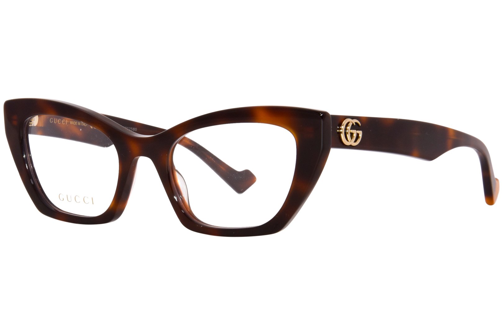 メガネ GUCCI Gucci - GG1334O - 002 havana havana transpa Gucci GG1334O Eyeglasses Women Havana 002 52mm New 100