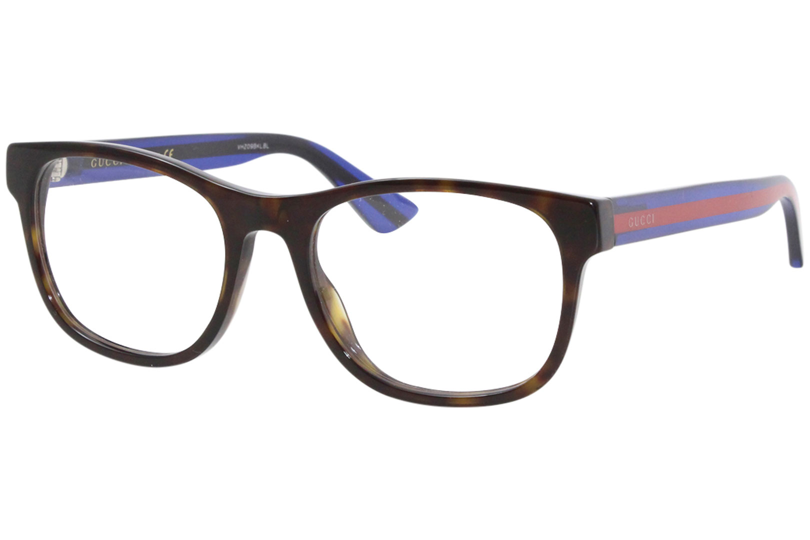 Accusation End Compliment Gucci Eyeglasses GG0004O 003 Havana/Blue Full Rim Optical Frame 53mm |  EyeSpecs.com