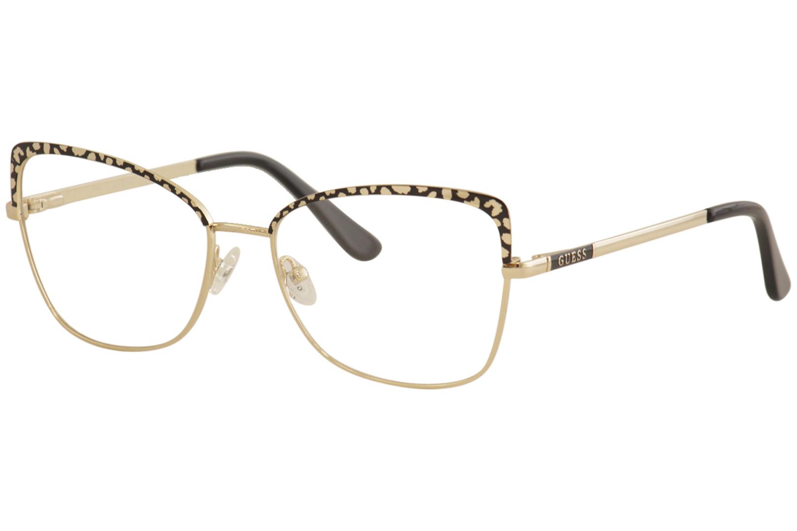 Optical: Round Eyeglasses, metal & sequins — Fashion