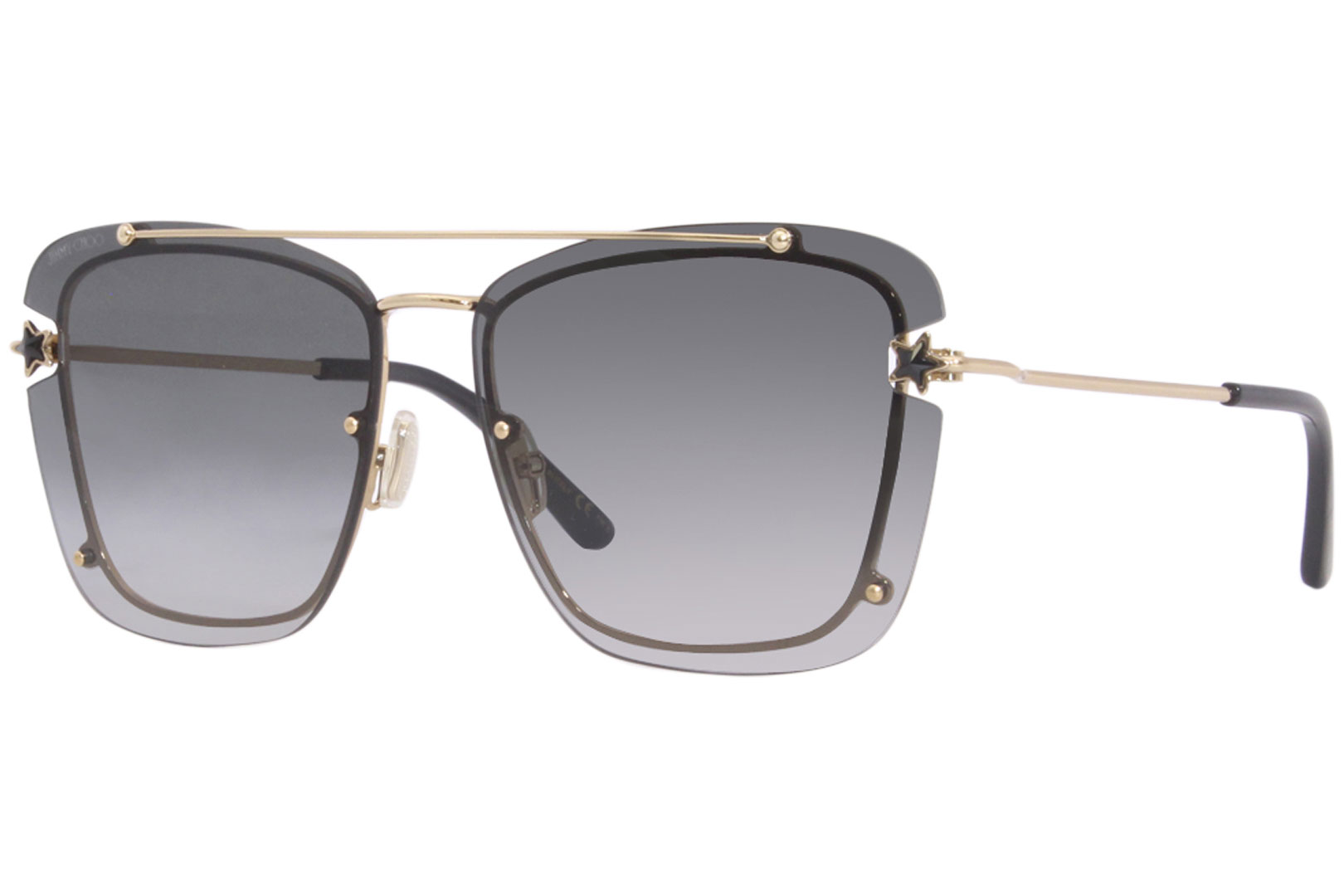 Jimmy Choo Sunglasses Women's Ambra/S DDBJL Gold 62-14-150